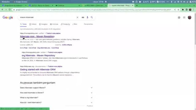 Criação do projeto Gradle para utilizar o Hibernate смотреть онлайн