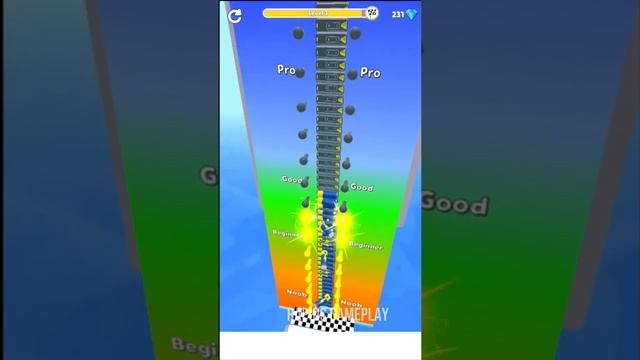 Battery Run 3d - Gameplay Walkthrough - All Levels - (Android Gameplay HD) - Android, iOS #36 смотреть онлайн