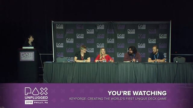 PAX Unplugged 2018 - KeyForge: Creating the World’s First Unique Deck Game смотреть онлайн
