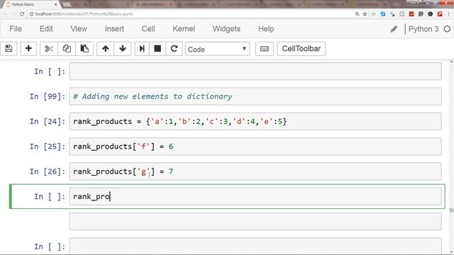 Python Tutorial 6 - Dictionaries | How to add single or multiple elements in python dictionaries смотреть онлайн