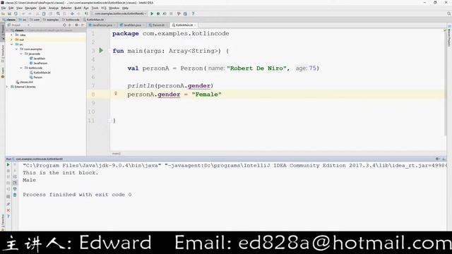 Kotlin Tutorial教程020 Properties and Backing Fields смотреть онлайн
