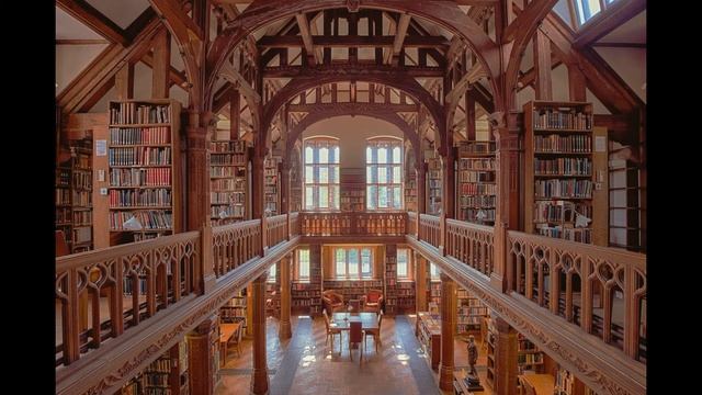 The sound of the library/2 hours/relaxing music Шум библиотеки/2 часа/расслабляющая музыка смотреть онлайн