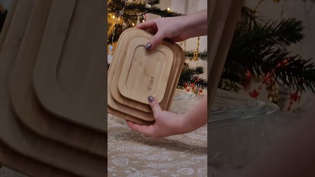 Обзор и технические характеристики  Контейнеры с бамбуковыми крышками