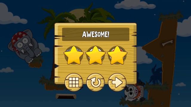 Snoring wake up Elephant | Penguin Trophy (Android Gameplay) | Cute Little Games смотреть онлайн