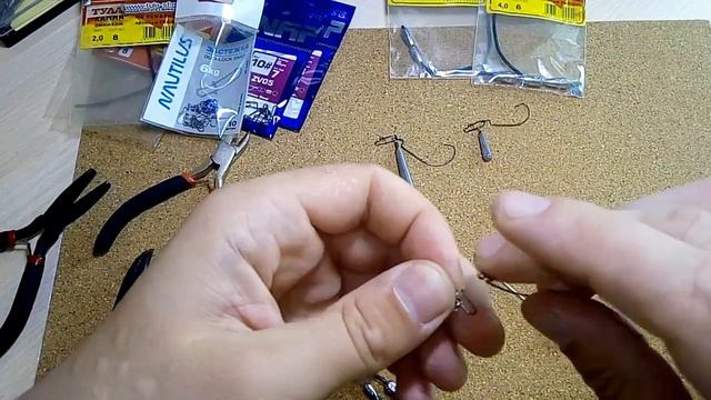 Оснастки Jig-Rig, Tokyo-Rig и балерина. Делаем сами :) смотреть онлайн