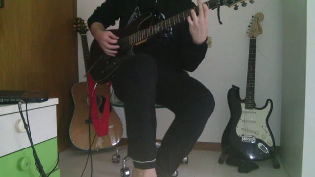 Enter Sandman - Metallica (guitar cover) смотреть онлайн