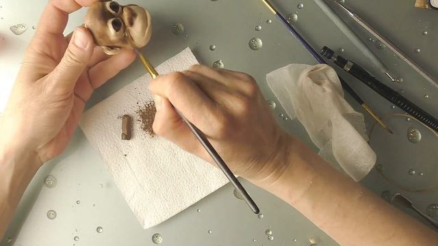 Обезьяна мастер класс 2 часть Игрушка из полимерной глины и меха Мастер класс игрушка своими руками смотреть онлайн