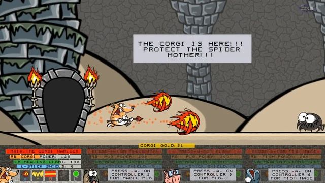 Corgi Warlock Playthrough - No Commentary смотреть онлайн