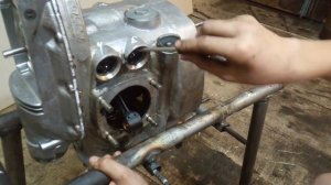 ремонт двигателя мотоцикла урал(разборка)