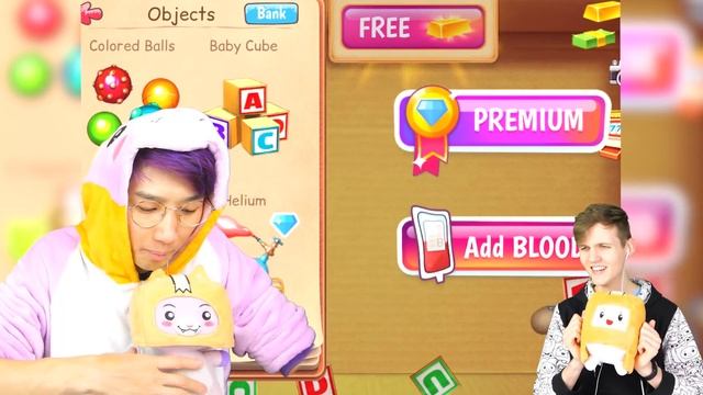 THE BUDDY vs. LANKYBOX! (Can We KICK THE BUDDY?! HILARIOUS IPAD APP GAME) смотреть онлайн