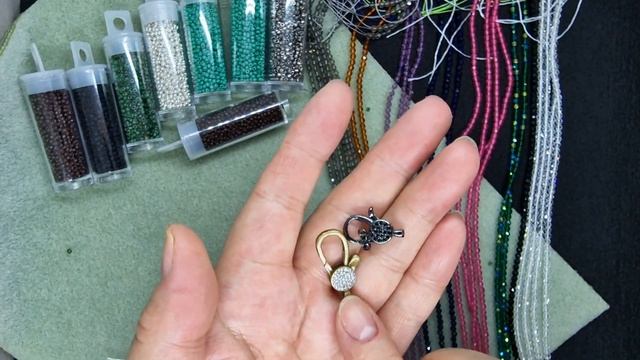 Aliexpress. Бисер, бусины, замочки Обзор покупок. смотреть онлайн