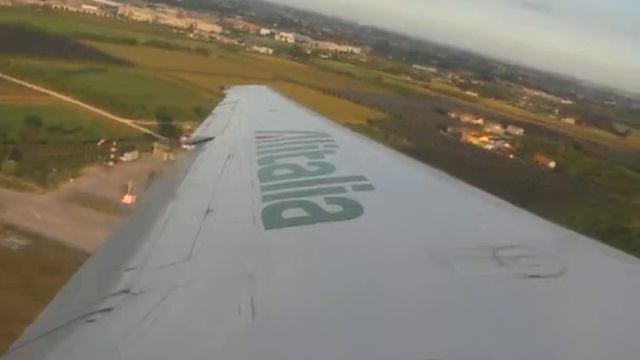 Take-off md-82 Alitalia (Verona Airport) смотреть онлайн