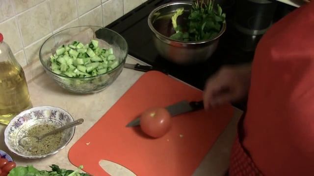 ХАСАМНРА. САЛАТ ВЕСЕННИЙ-ВИТАМИННЫЙ ОТ ДЕДЕ МРАДА.