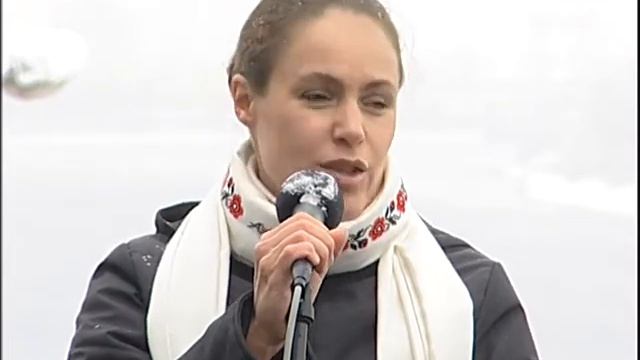 День Соборности Украины 2012 - Н. Королевская смотреть онлайн