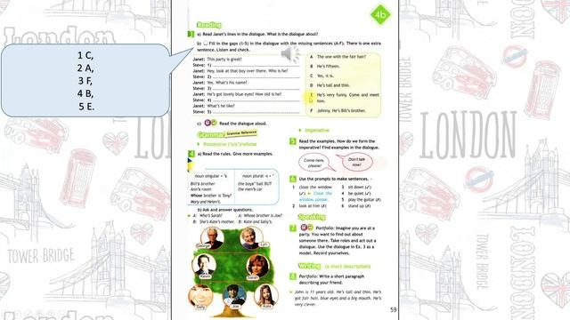 Spotlight 5. Модуль 4b. Who`s who? смотреть онлайн