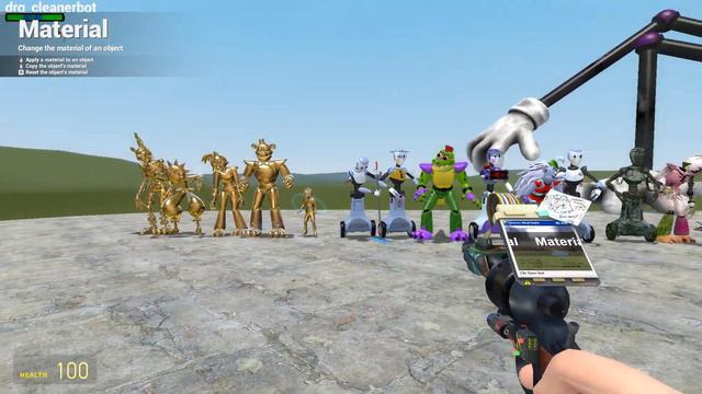 ENTERING ALL GOLDEN GLAMROCK ANIMATRONICS & DARK DECEPTION NPCs In Garry's Mod (Security Breach) смотреть онлайн