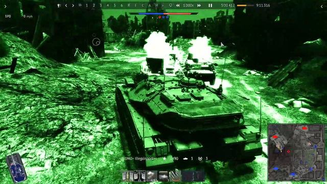 7 Kill Game With Merkava MK2D (War Thunder) смотреть онлайн