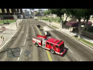 GTA 5 Где найти пожарную машину. 3 способа.