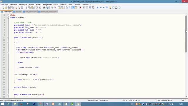 Tugas Sistem Terdistribusi Membuat Simple Web Service Dengan PHP (PDO) + Json смотреть онлайн