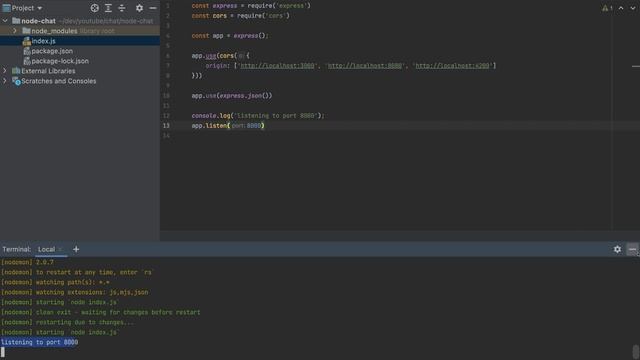 Build a Realtime Chat App with NodeJS смотреть онлайн