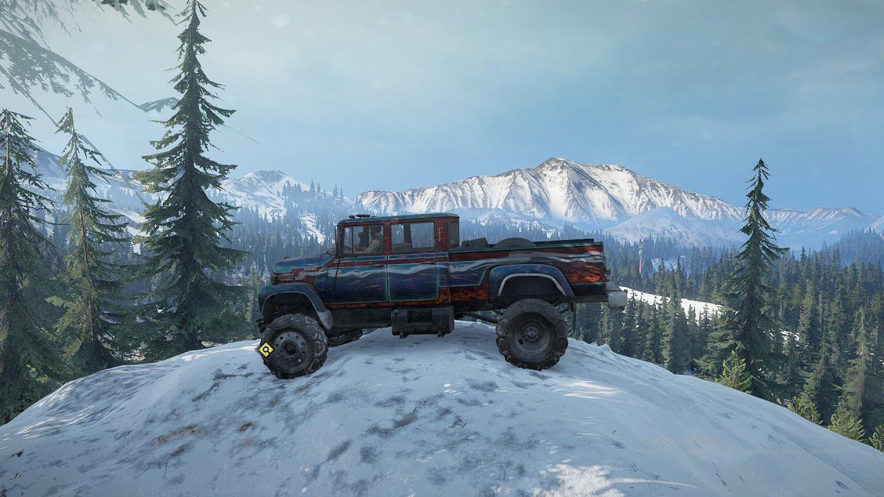 SnowRunner - Юкон 8%. Подтопленные Предгорья. Стрим 2К