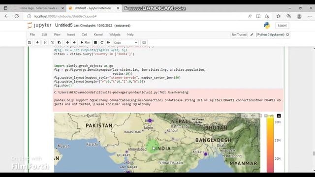 Creating Map Visuals by using python pyplot and matplotlib смотреть онлайн