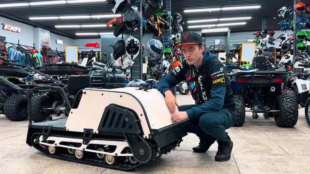 Обзор на мотобуксировщик Baltmotors Snowdog Standard Sport (2023) #Baltmotors