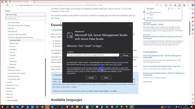 Fully Install of SQL Server 2022 part-01 смотреть онлайн