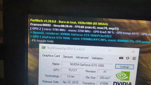 Видеокарта Palit GeForce GTX 1650 Dual 4GB GDDR5 NE5165001BG1-1171D