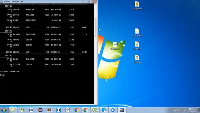 setting the pagesize and linesize for your sql command promot смотреть онлайн