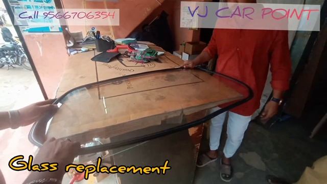 VJ CAR POINT glass change work ALTO car 2008 model смотреть онлайн