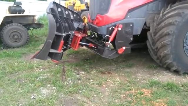 Возможности поворота и перекоса отвала RED STAR смотреть онлайн