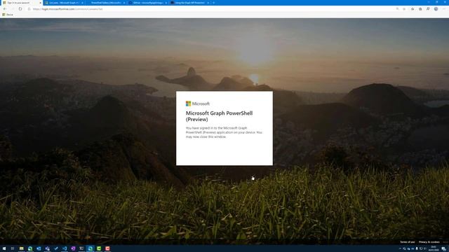 Using the Microsoft Graph PowerShell SDK смотреть онлайн