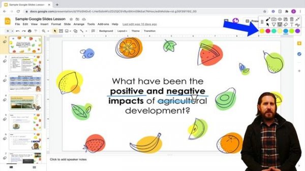 Simple Way to Draw on Google Slides - for FREE!