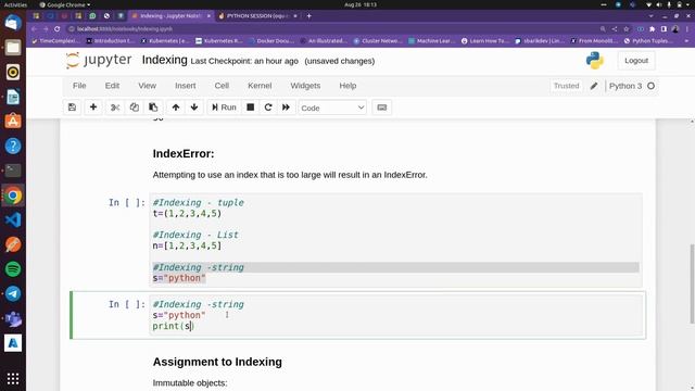 #19 Index in Python | For Beginners смотреть онлайн