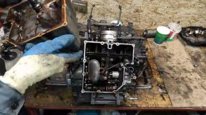 Разборка двигателя Suzuki rf 400 Типичная проблема КПП 2 часть