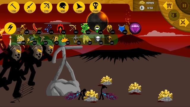X999 GRIFFON HUGE VS ARMY GIANT VAMP FULL ICONS LEVEL X999 | STICK WAR LEGACY MOD смотреть онлайн