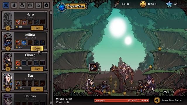Clicker Guild Gameplay смотреть онлайн