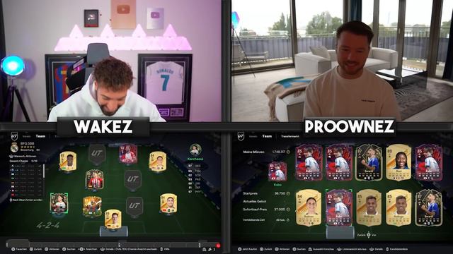 CRAZY ☠️ CENTURION BUY FIRST GUY SBB 🔥😱 Wakez vs Proownez !! EA FC 24 смотреть онлайн