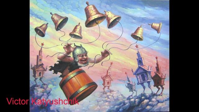 oil painting Surrealism Painting Victor Katyushchik. Катющик. смотреть онлайн