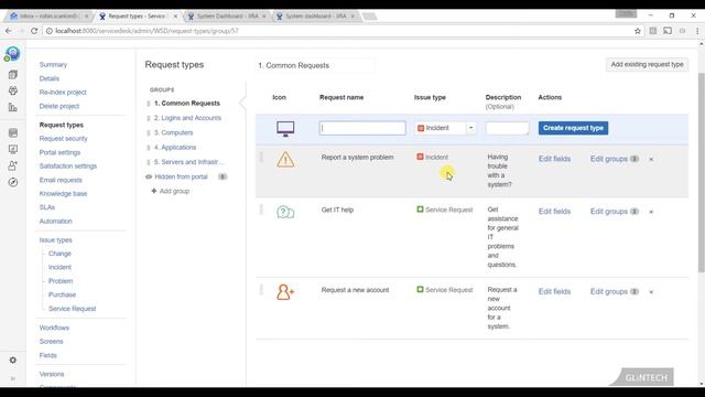 Service Desk Request Types (Tutorial Part 3/12) смотреть онлайн