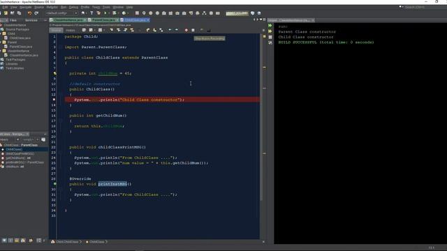 Part6 Java Object Oriented Programming For Beginners Debug Inheritance смотреть онлайн