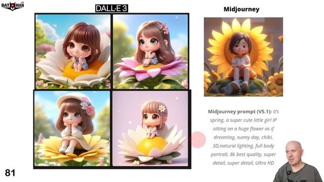 Dalle3 vs Midjourney V5 - velké srovnání 120 vygenerovaných AI obrázků / příkazů (comparsion) смотреть онлайн