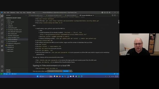 Automating of the setup of K8s labs for Falco/Sysdig with multipass and MicroK8s смотреть онлайн
