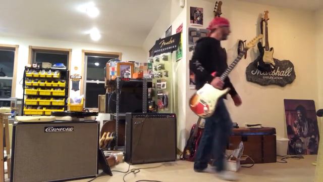 1961 Fender PRE CBS Stratocaster CAR Over Sunburst Built By EddieVegas.com смотреть онлайн