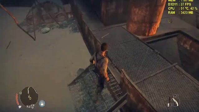 Mad Max on GeForce GT 710 Gameplay смотреть онлайн