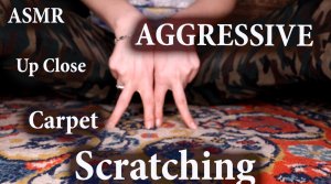 АСМР СКРЕТЧИНГ /  ASMR/ Carpet Scratching and Tapping