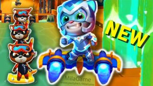 ГОВОРЯЩИЙ ТОМ ПОГОНЯ ГЕРОЕВ | ОБНОВЛЕНИЕ ГИПЕРБОРД | Talking Tom Hero Dash лучше БЕГ ЗА ЗОЛОТОМ