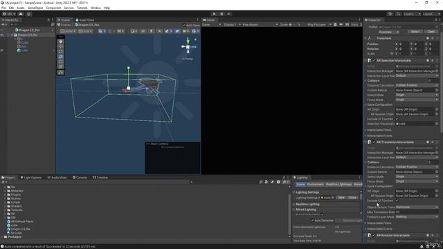 23. 3. AR Interaction with object