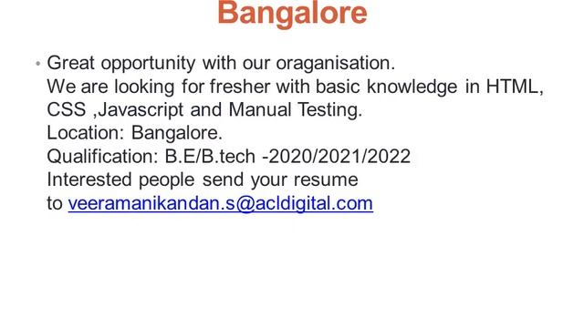Fresher and Junior QA Vacancies | 30 July 2022 | Manual Testing | Automation Testing | Across India смотреть онлайн